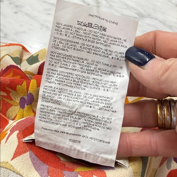 Etro Women’s Colorful Wide Leg Cropped Pants Size 40/XS - Picture 9 of 11